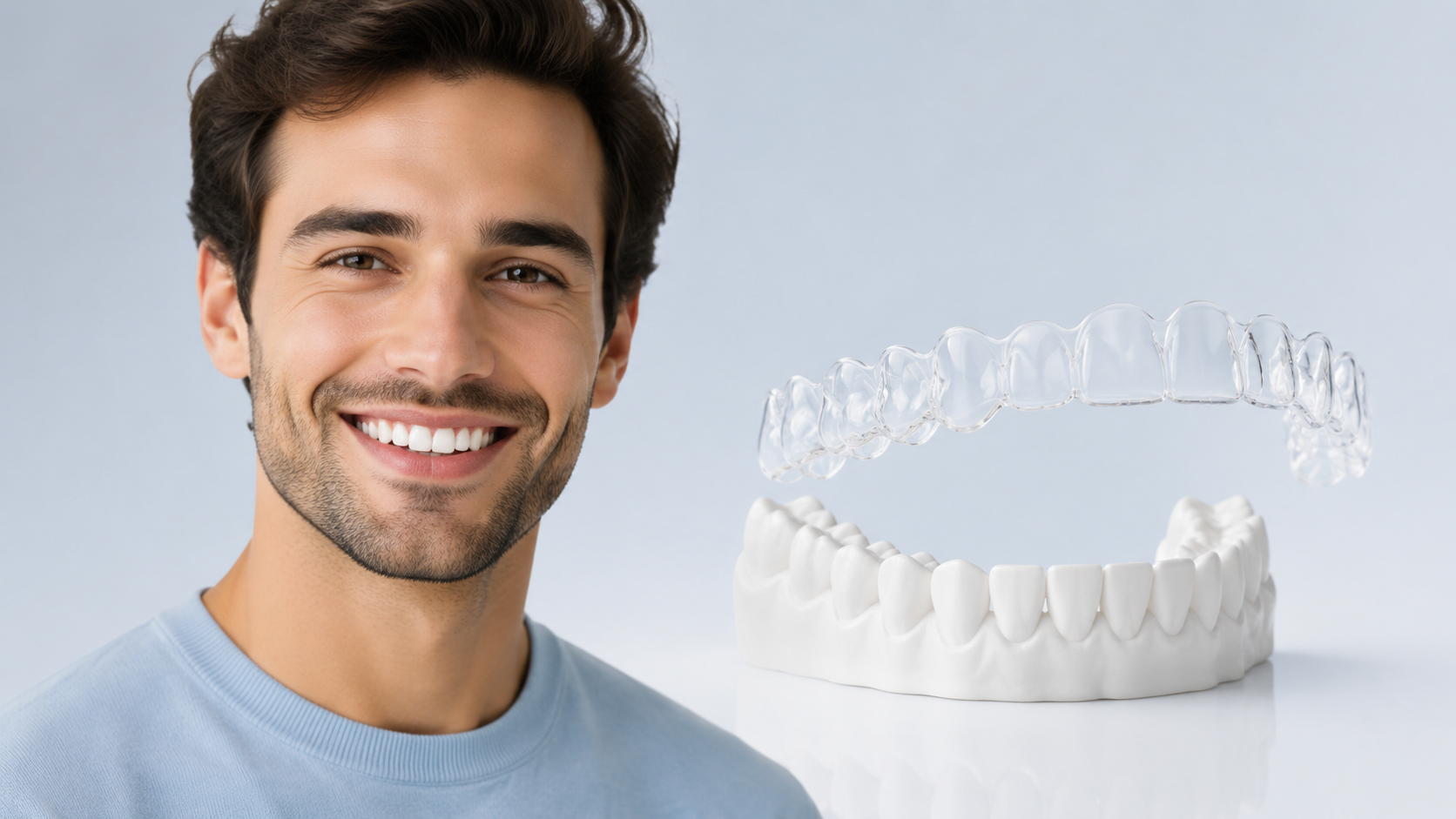 Şeffaf plak Invisalign tedavisi